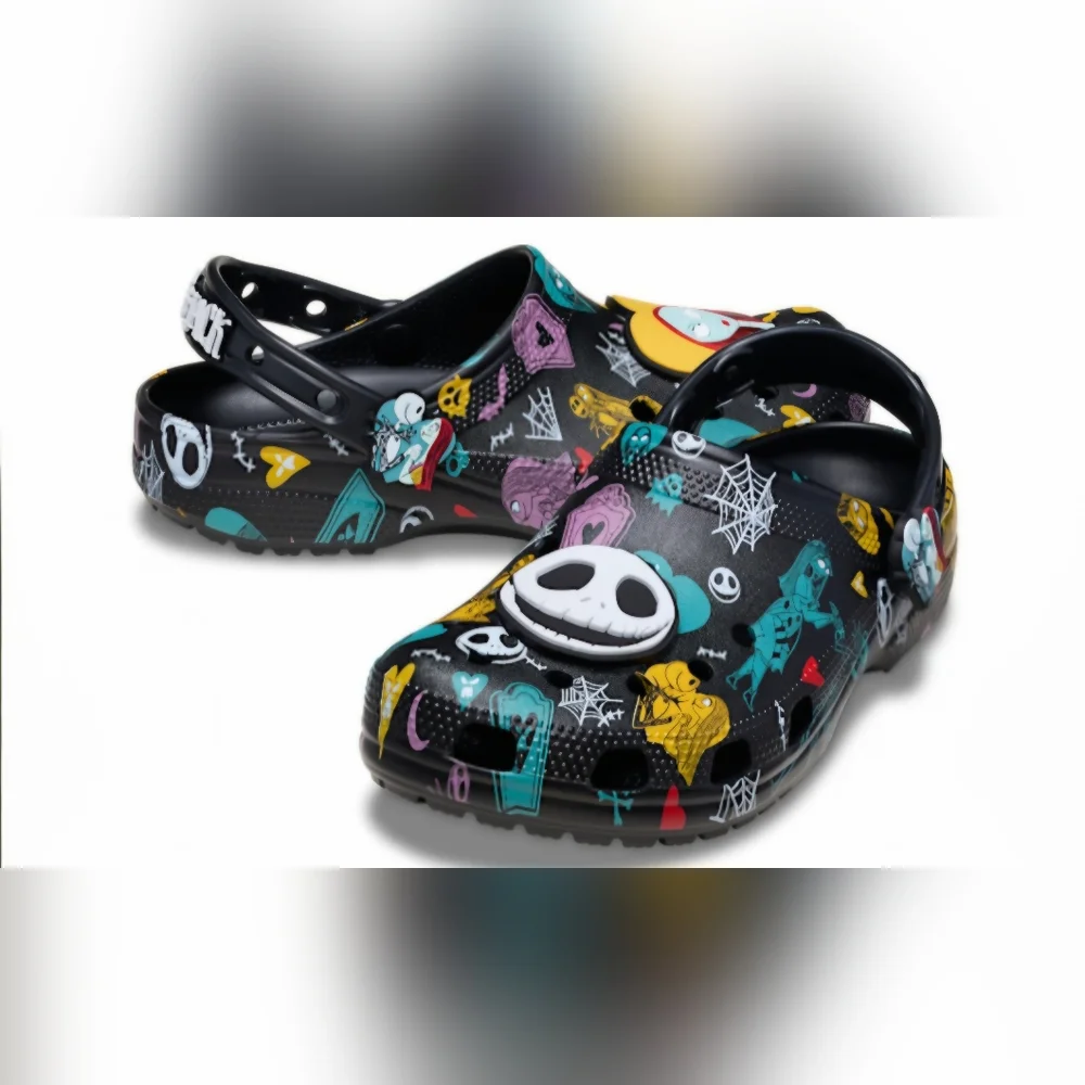 🔺️🆕️🔺️CROCS Jack And Sally- Nightmare Before Christmas.🐊